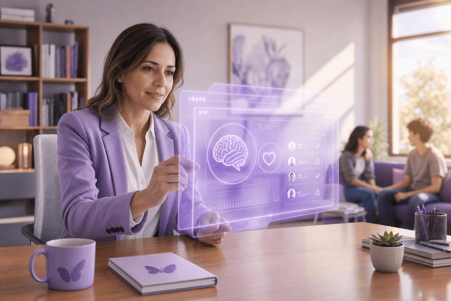 Psychologues et professionnels impliqués dans le dispositif Mélio